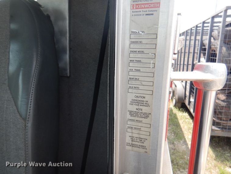 image for item DA5330 1998 Kenworth T300  pumper fire truck