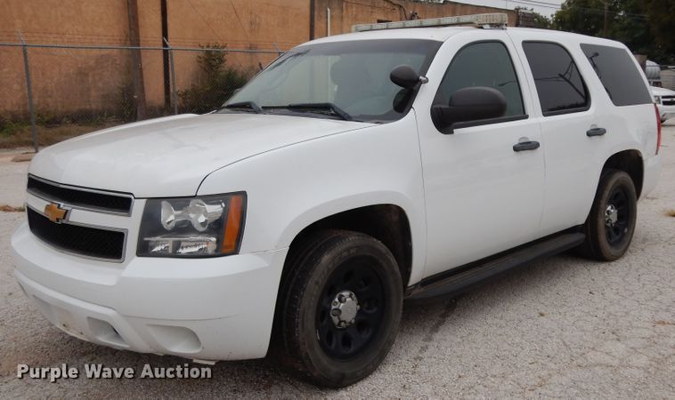 image for item DJ7458 2012 Chevrolet Tahoe Police  SUV