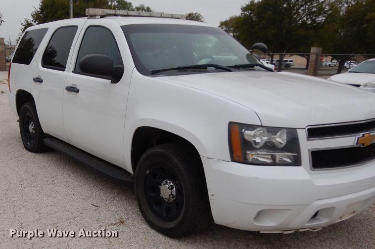 image for item DJ7458 2012 Chevrolet Tahoe Police  SUV