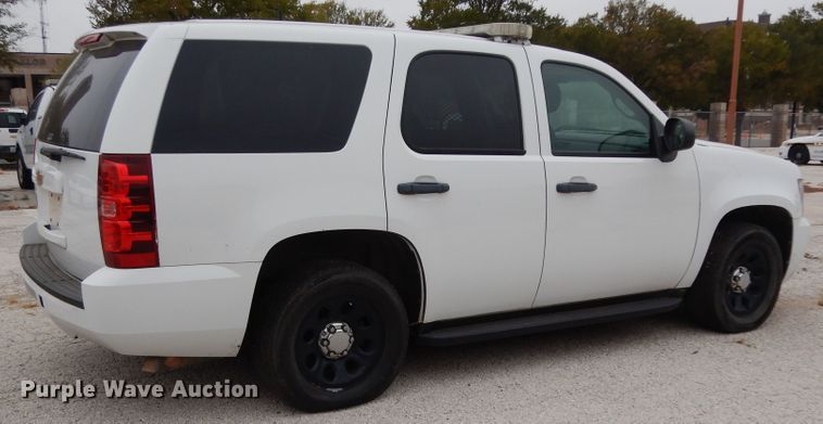 image for item DJ7458 2012 Chevrolet Tahoe Police  SUV