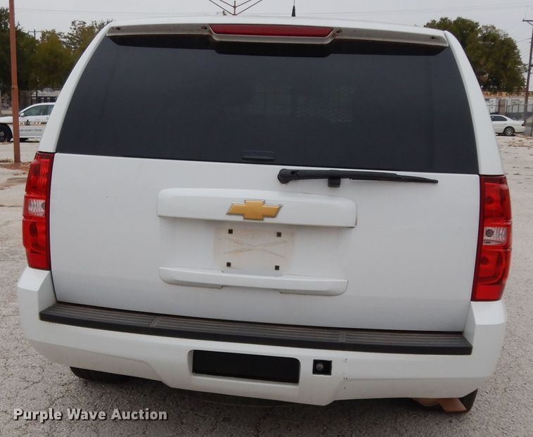 image for item DJ7458 2012 Chevrolet Tahoe Police  SUV