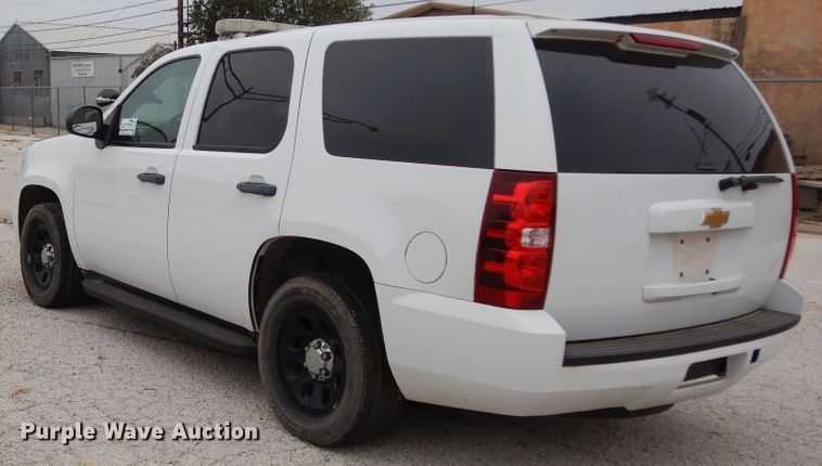 image for item DJ7458 2012 Chevrolet Tahoe Police  SUV