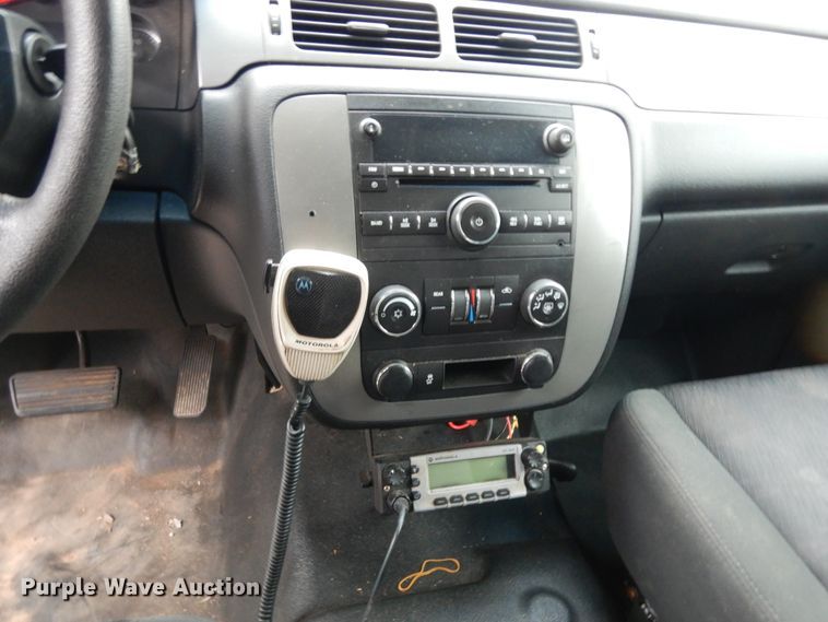 image for item DJ7458 2012 Chevrolet Tahoe Police  SUV