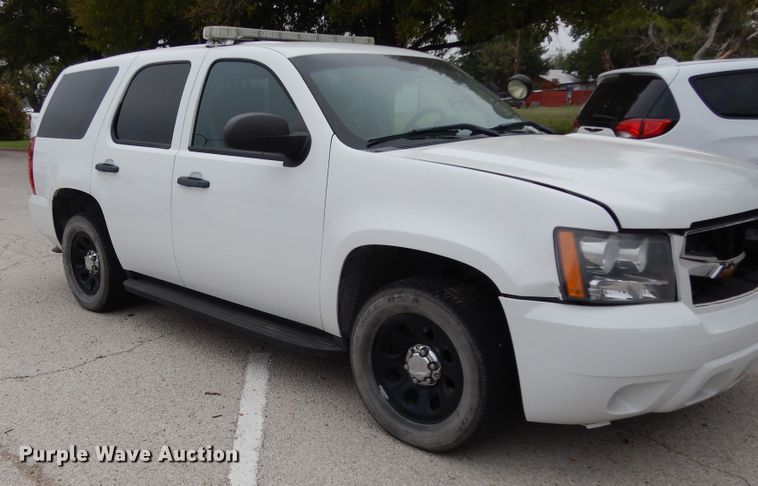 image for item DJ7459 2012 Chevrolet Tahoe Police  SUV