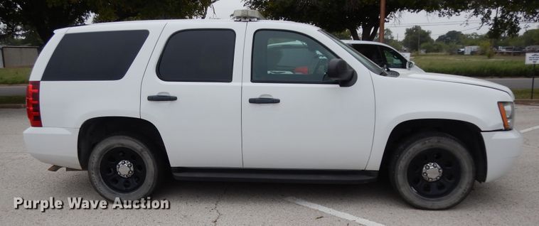 image for item DJ7459 2012 Chevrolet Tahoe Police  SUV