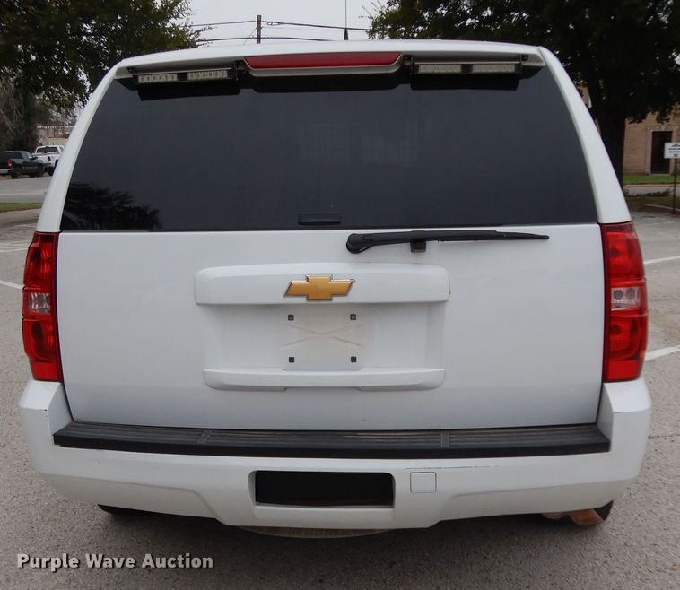 image for item DJ7459 2012 Chevrolet Tahoe Police  SUV
