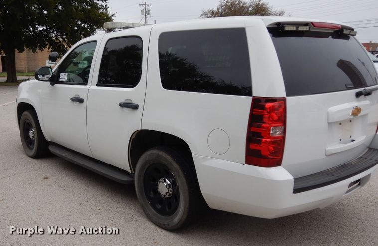 image for item DJ7459 2012 Chevrolet Tahoe Police  SUV