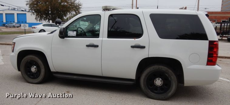 image for item DJ7459 2012 Chevrolet Tahoe Police  SUV