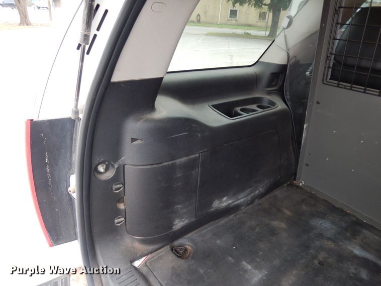 image for item DJ7459 2012 Chevrolet Tahoe Police  SUV