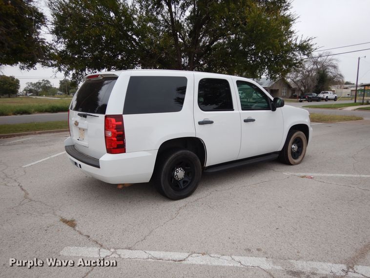 image for item DJ7460 2013 Chevrolet Tahoe Police  SUV
