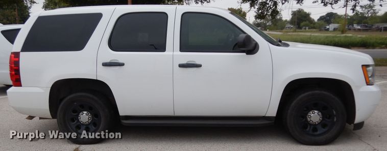 image for item DJ7461 2012 Chevrolet Tahoe Police  SUV