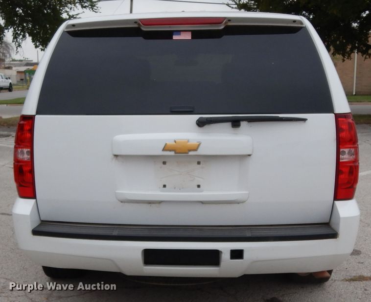 image for item DJ7461 2012 Chevrolet Tahoe Police  SUV