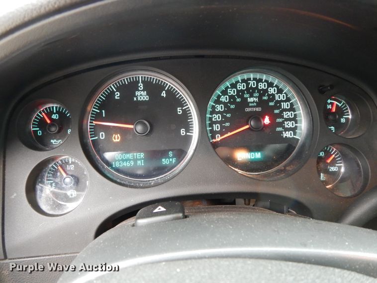 image for item DJ7461 2012 Chevrolet Tahoe Police  SUV