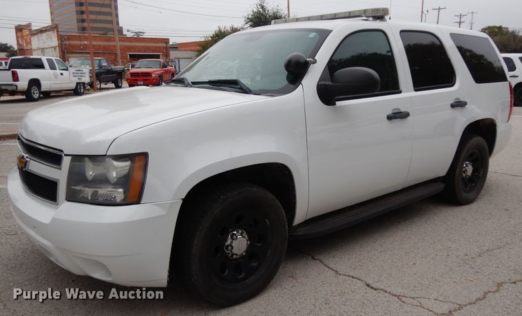 image for item DJ7462 2012 Chevrolet Tahoe Police  SUV