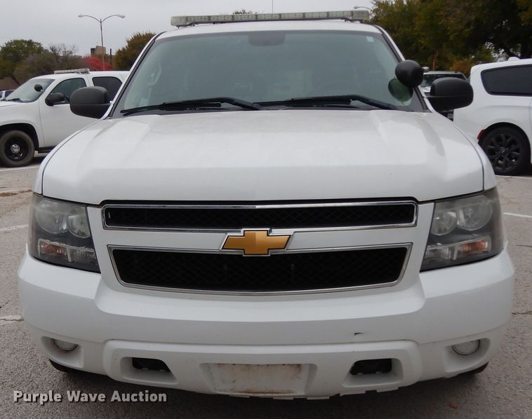 image for item DJ7462 2012 Chevrolet Tahoe Police  SUV