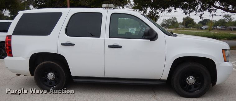 image for item DJ7462 2012 Chevrolet Tahoe Police  SUV