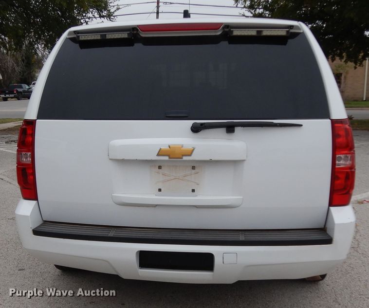 image for item DJ7462 2012 Chevrolet Tahoe Police  SUV