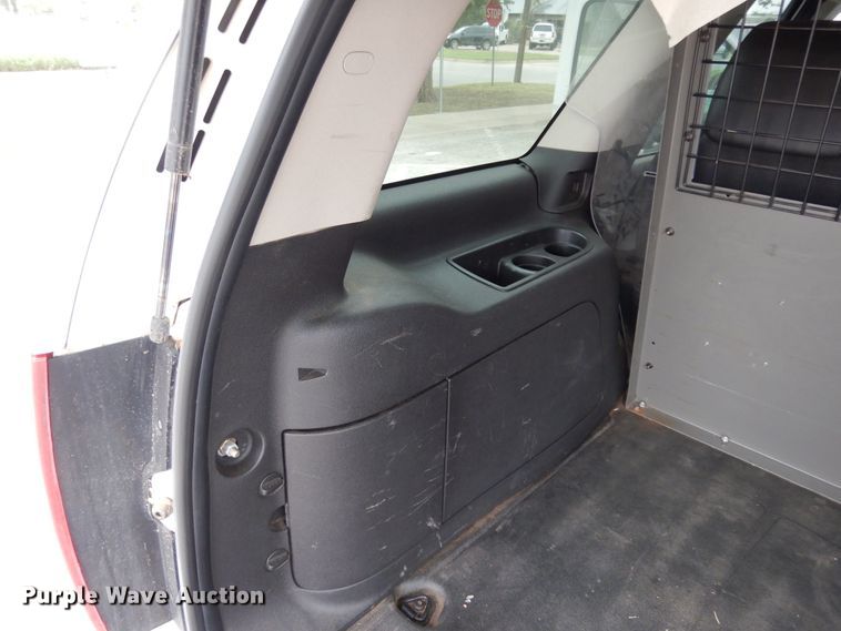 image for item DJ7462 2012 Chevrolet Tahoe Police  SUV