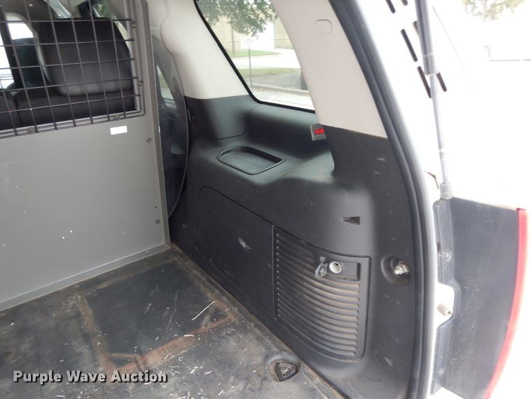 image for item DJ7462 2012 Chevrolet Tahoe Police  SUV