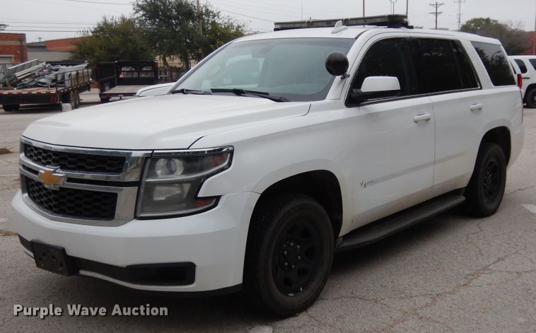image for item DJ7463 2015 Chevrolet Tahoe Police  SUV