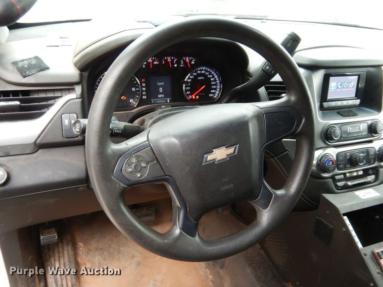 image for item DJ7463 2015 Chevrolet Tahoe Police  SUV
