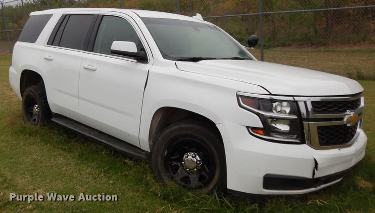 image for item DJ7466 2017 Chevrolet Tahoe Police  SUV