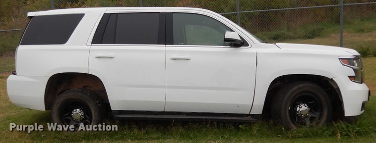 image for item DJ7466 2017 Chevrolet Tahoe Police  SUV