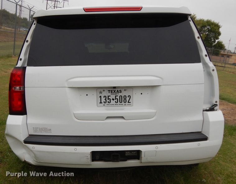 image for item DJ7466 2017 Chevrolet Tahoe Police  SUV