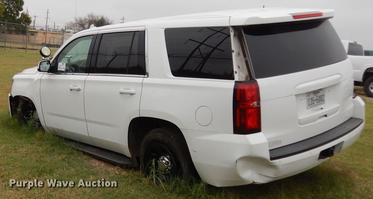 image for item DJ7466 2017 Chevrolet Tahoe Police  SUV