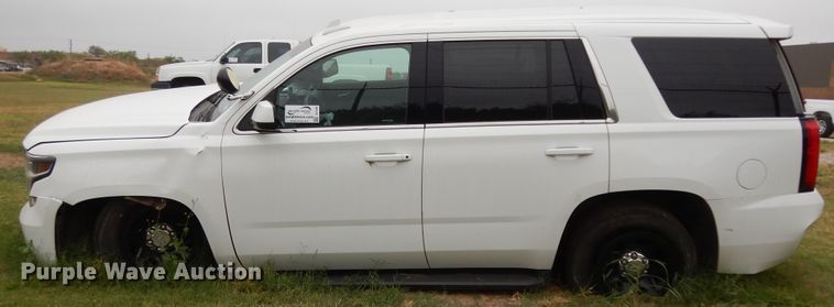 image for item DJ7466 2017 Chevrolet Tahoe Police  SUV