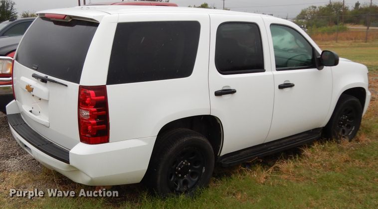 image for item DJ7469 2012 Chevrolet Tahoe Police  SUV