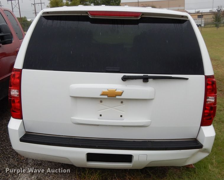 image for item DJ7469 2012 Chevrolet Tahoe Police  SUV