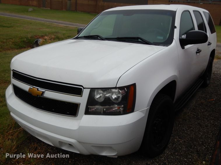 image for item DJ7469 2012 Chevrolet Tahoe Police  SUV