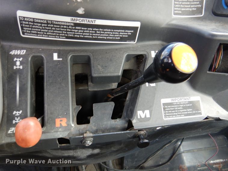 image for item DK1377 Kubota RTV1100  utility vehicle