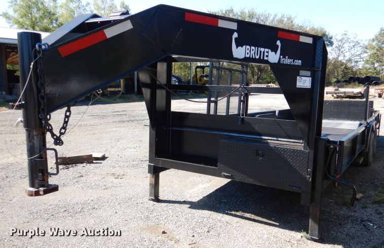 image for item DL0631 2016 Brute GNHDDT  equipment trailer