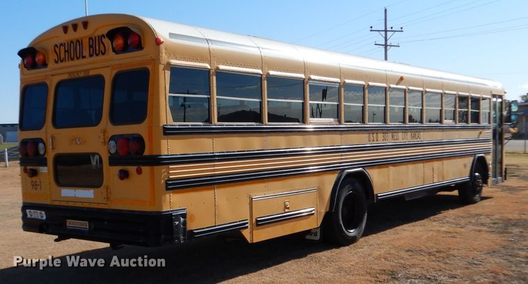 image for item DL3478 1998 Blue Bird TC2000  school bus