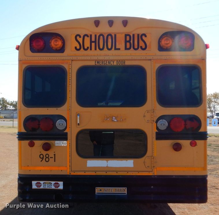 image for item DL3478 1998 Blue Bird TC2000  school bus