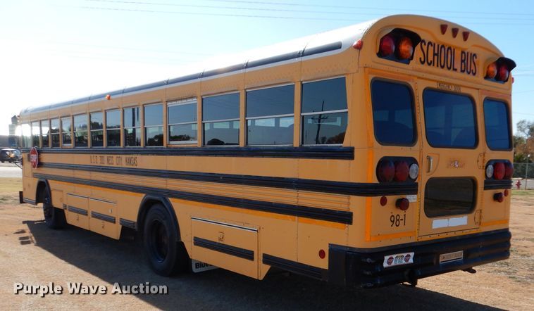 image for item DL3478 1998 Blue Bird TC2000  school bus