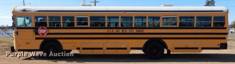 image for item DL3478 1998 Blue Bird TC2000  school bus
