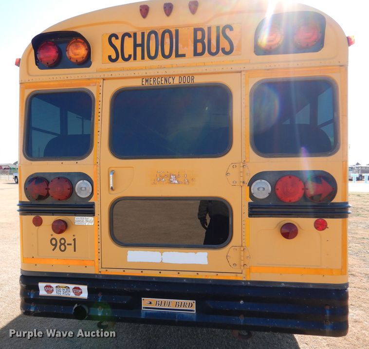 image for item DL3478 1998 Blue Bird TC2000  school bus