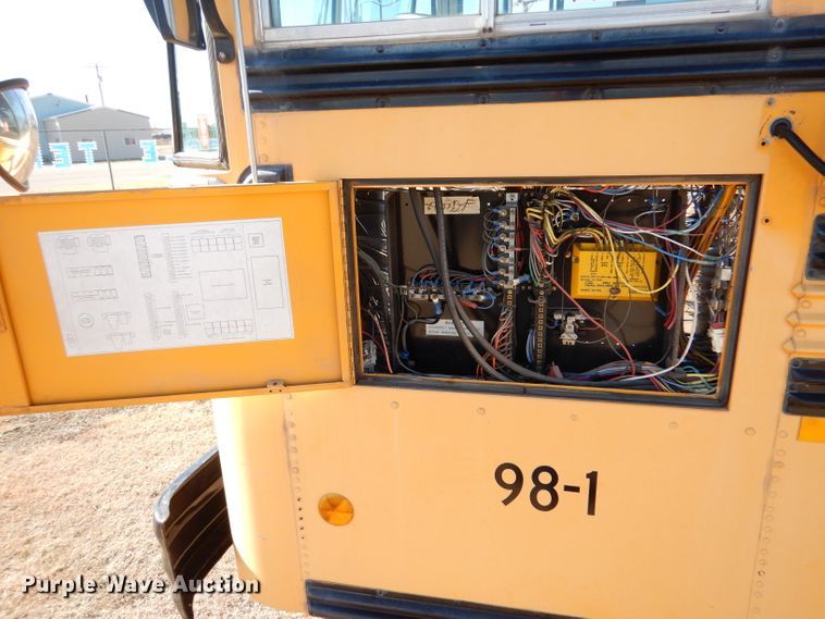 image for item DL3478 1998 Blue Bird TC2000  school bus