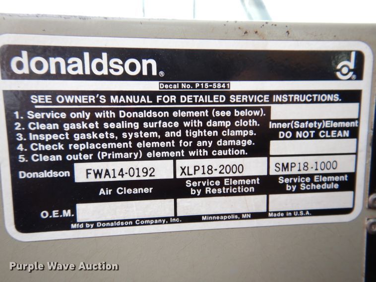 image for item DL5766 1986 Oshkosh P-2526-1  dump truck