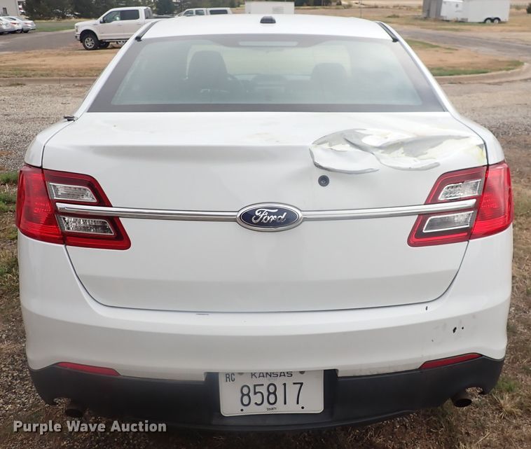 image for item DL7705 2014 Ford Taurus Police Interceptor
