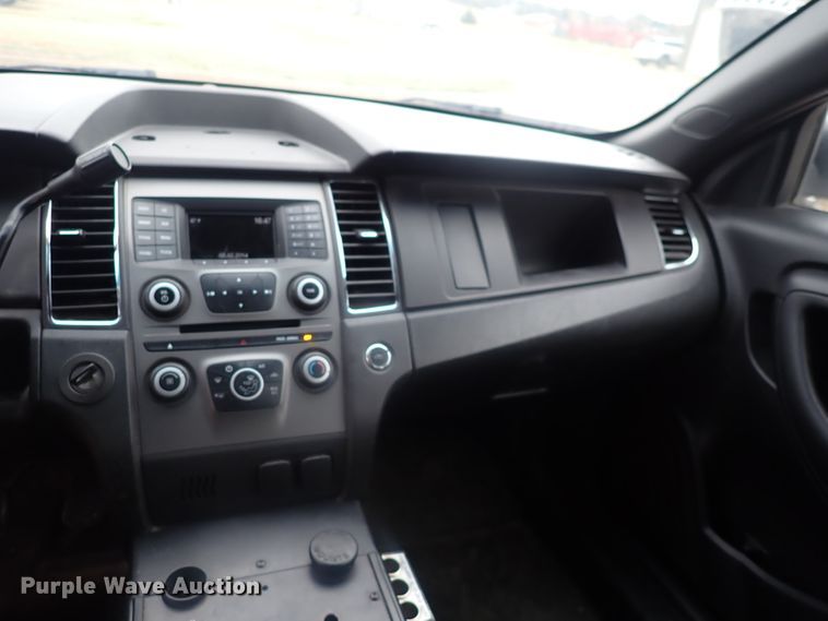 image for item DL7705 2014 Ford Taurus Police Interceptor