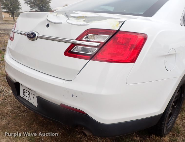 image for item DL7705 2014 Ford Taurus Police Interceptor