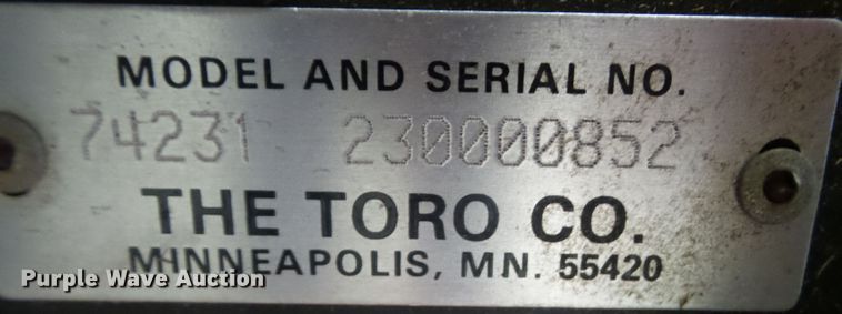 image for item HF9979 Toro ZMaster 74231  ZTR lawn mower