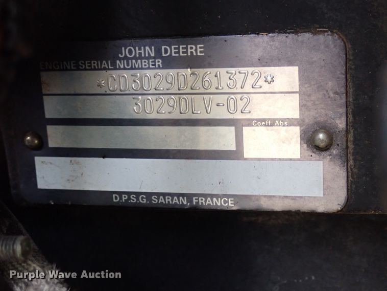 image for item IC9639 1996 John Deere 5300  tractor