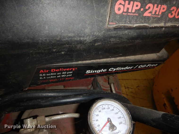 image for item IM9563 Craftsman 919.167312  air compressor