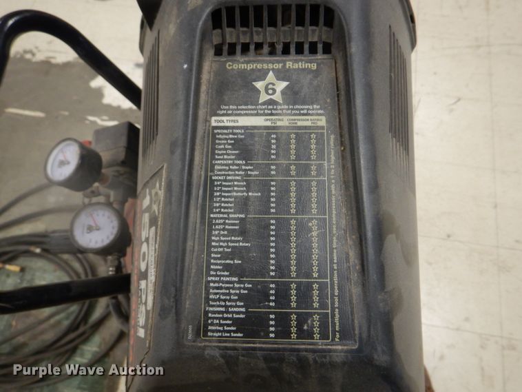 image for item IM9563 Craftsman 919.167312  air compressor