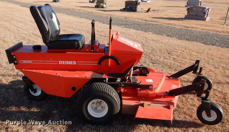 image for item IV9827 Deines Marty J 1800  ZTR lawn mower